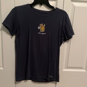 Women’s Life is Good Crusher Tee